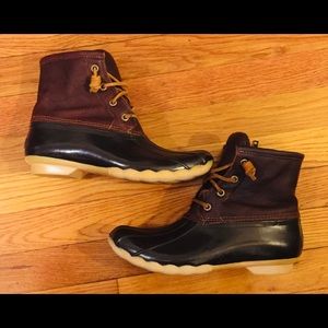 Sperry Saltwater Duck Boots 7.5